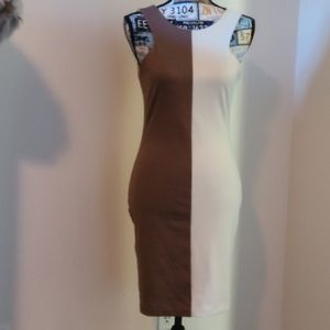 Two tone dress